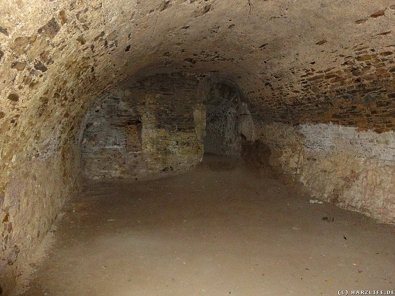 Kellergew&ouml;lbe unter dem Palas