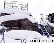 Die Schnarcherklippen im Winter