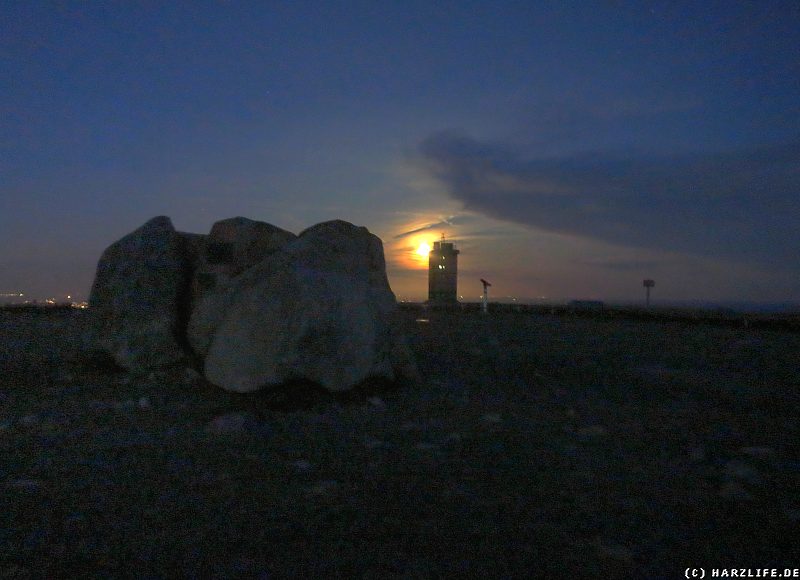 Eine Vollmondnacht auf dem Brocken