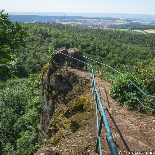 Die Bielsteinklippe bei Ilfeld