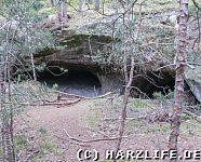 Höhle im Sandstein