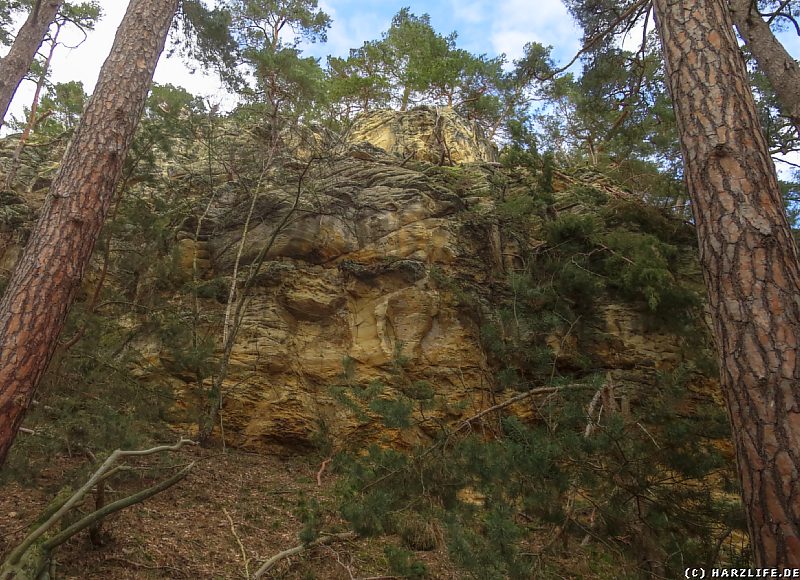 Die Steilwand am Tyrstein