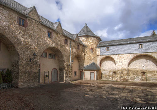 Das Schloss von Harzgerode