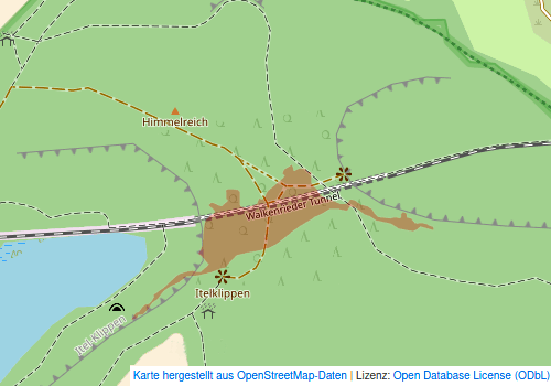 Lageplan Himmelreichhöhle