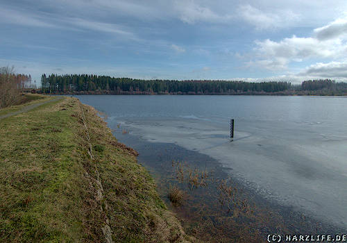 Der Hirschler Teich bei Clausthal-Zellerfeld im Harz