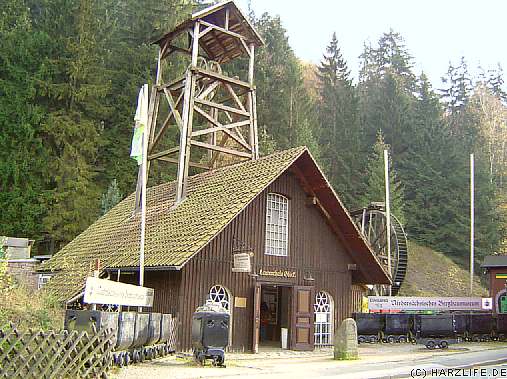 Der Eingang zum Bergwerksmuseum