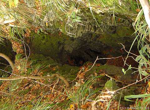 Erdspalten im Iberg