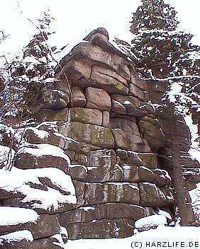 Schnarcherklippe im Winter