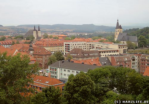 Blick auf Nordhausen