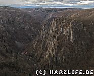 Aussicht Bodetal