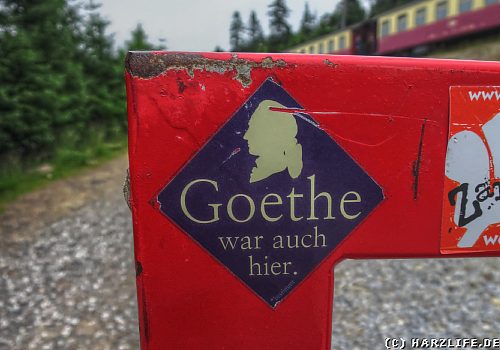 Goethe war auch hier