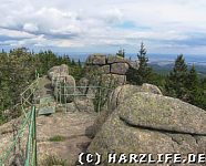 Aussicht von der Großen Zeterklippe