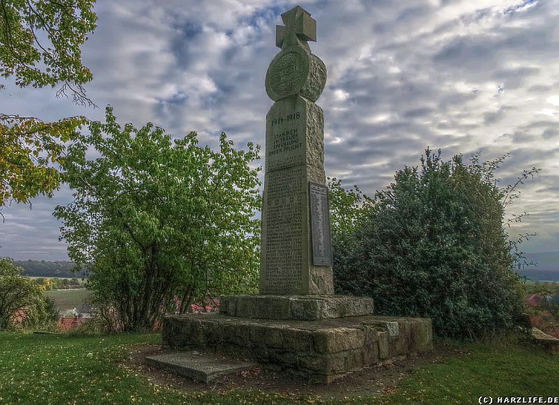 Das Stapelburger Kriegerdenkmal
