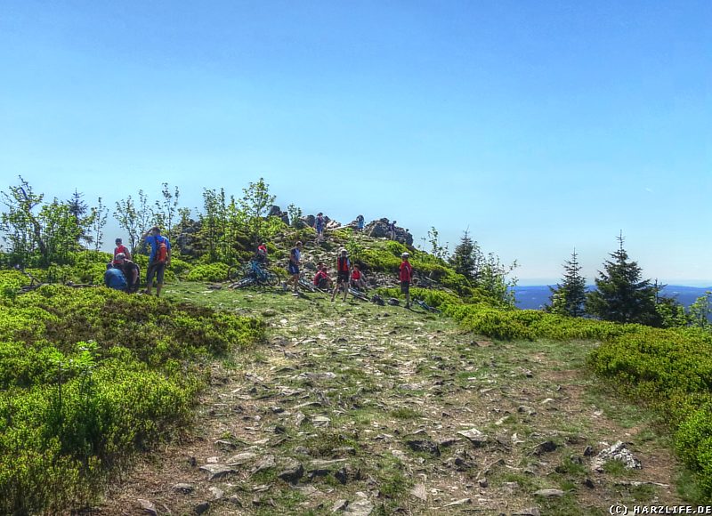 Die Wolfswarte - Wanderziel, Aussichtspunkt und Rastplatz