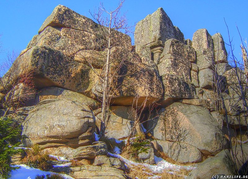 Felsen der Grossen Zeterklippen