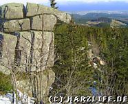 Blick nach Wernigerode