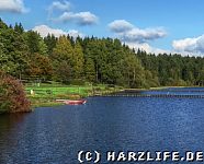 Badestrand am Oberen Haus-Herzberger Teich