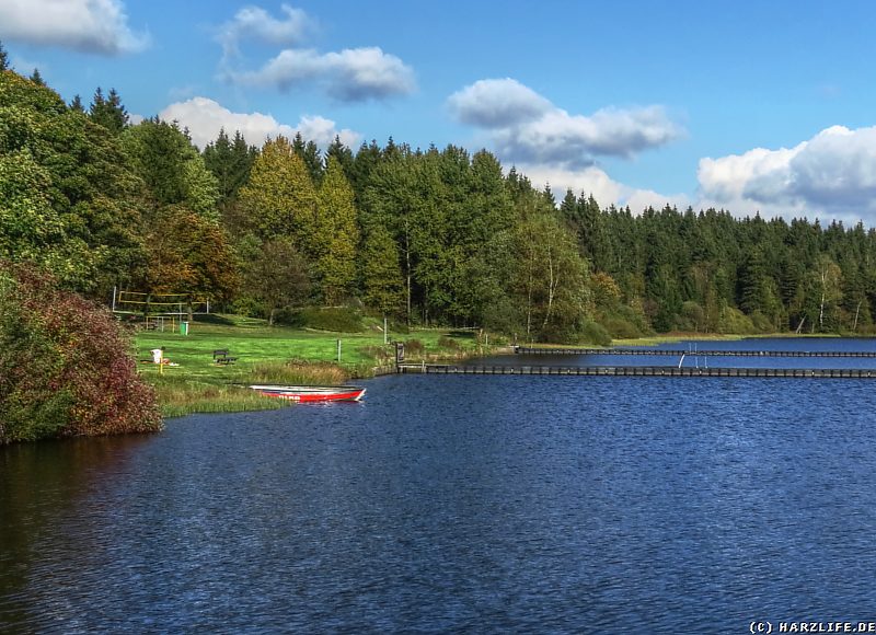 Badestrand am Oberen Haus-Herzberger Teich