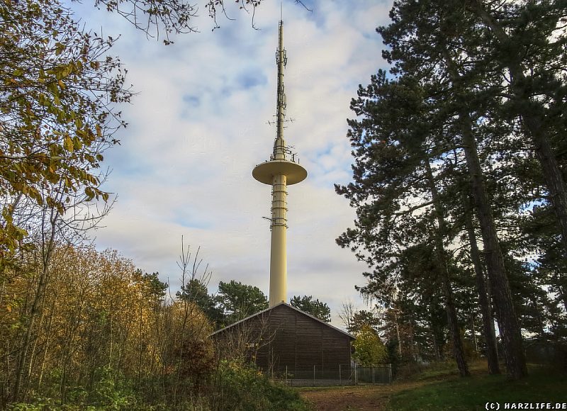 Die Antennenanlage auf dem Sudmerberg
