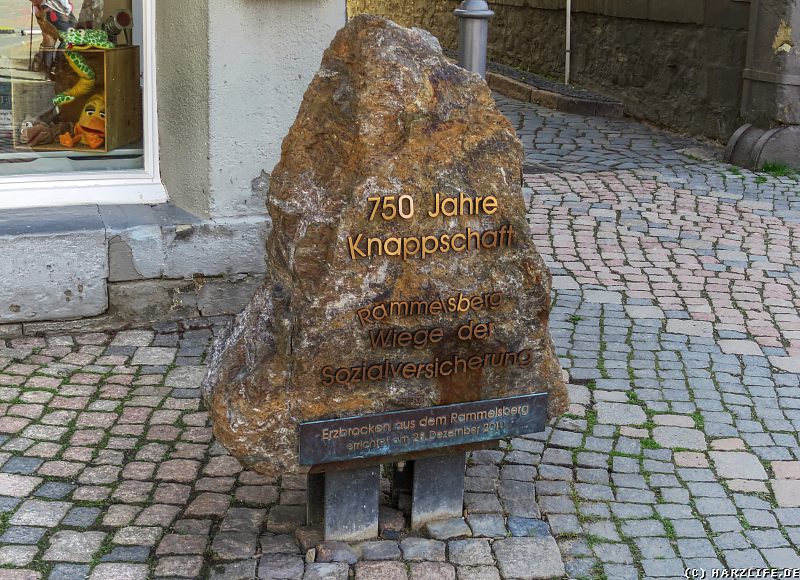 Gedenkstein 750 Jahre Knappschaft