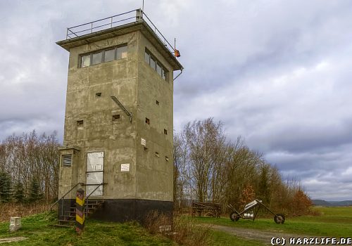 Beobachtungsturm der Grenztruppen der DDR