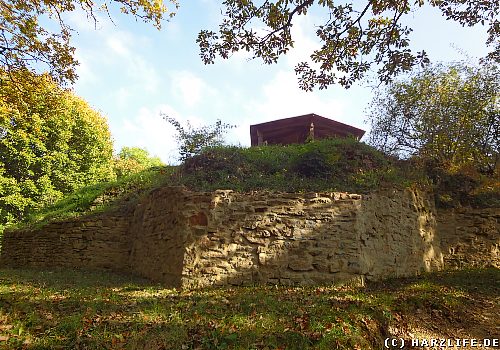 Die Ruine der Luisenburg bei Blankenburg