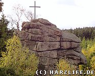 Gipfelkreuz auf der Schnarcherklippe