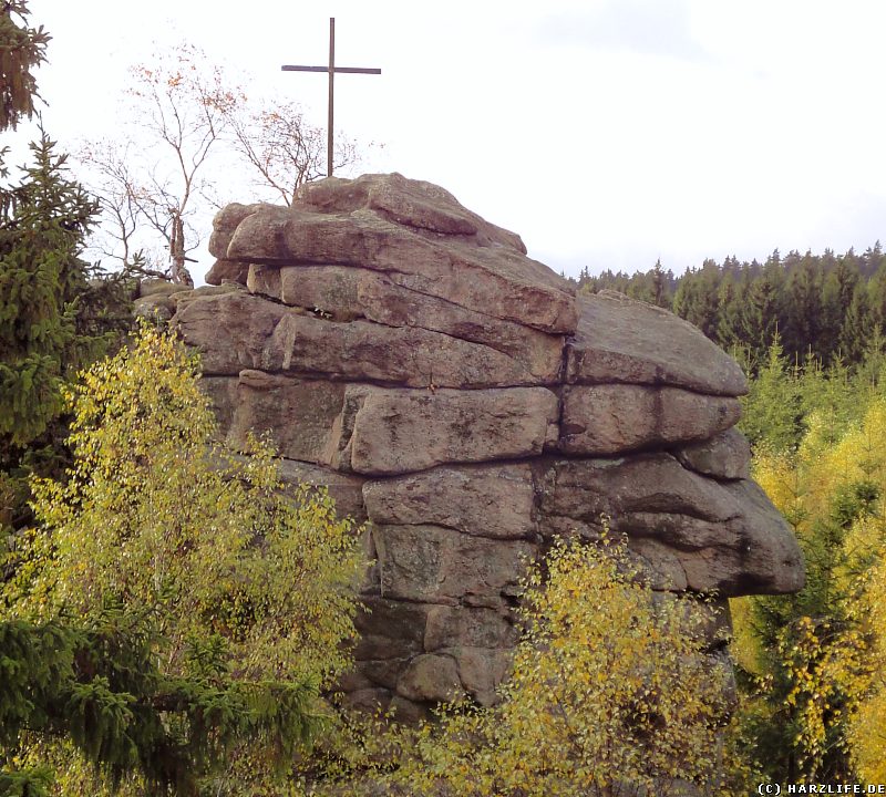 Gipfelkreuz auf der Schnarcherklippe