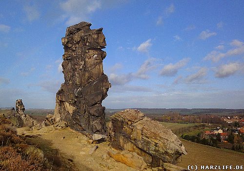 Die Teufelsmauer bei Weddersleben