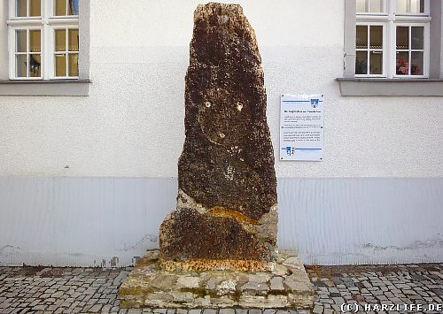 Der Nagelstein in Ermsleben