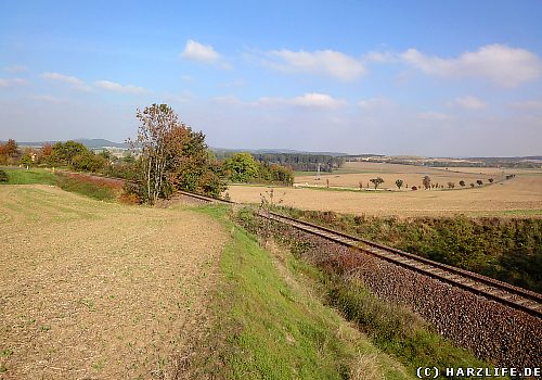 Alte Gleisanlage der H.B.E. bei Timmenrode