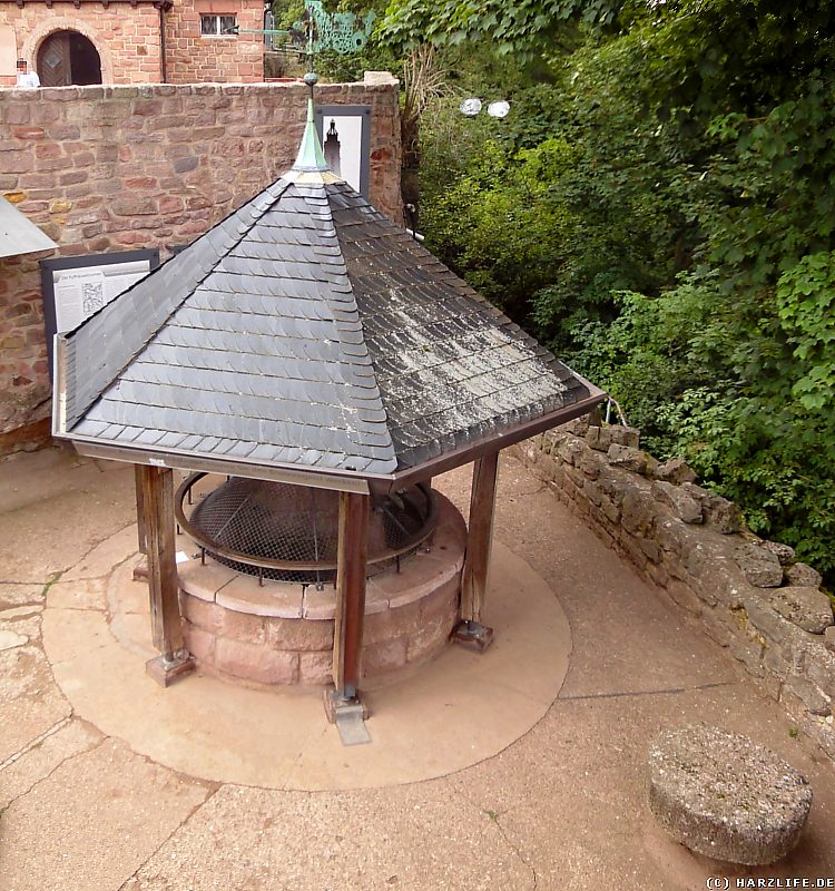 Der Burgbrunnen auf der Oberburg