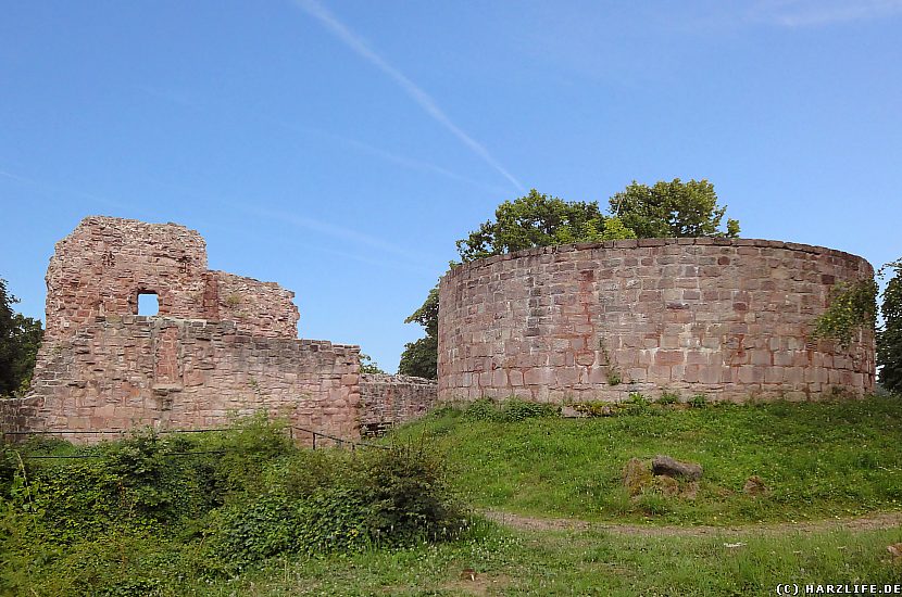 Burgruine Kyffhausen - Auf der Unterburg