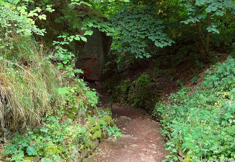 Burgruine Kyffhausen - Die Mittelburg - ein Fenster in die Vergangenheit