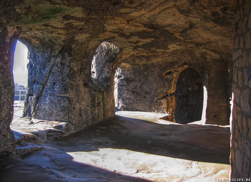 Die Kapelle der Burgruine Regenstein