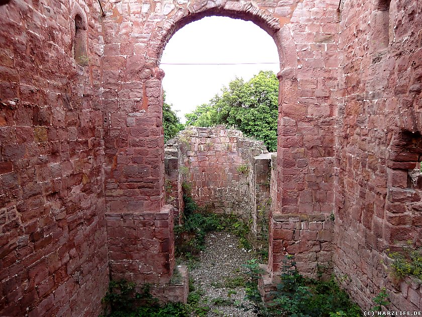 Burgruine Kyffhausen - Die Kapelle der Unterburg