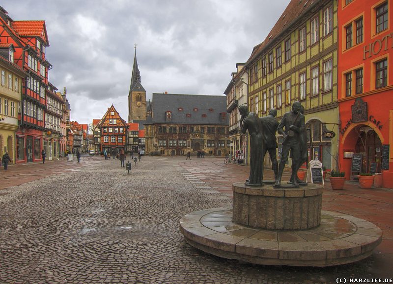 Quedlinburg - Der Marktplatz