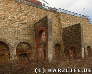 Münzenberg Stützmauer