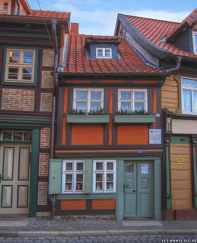 Das kleinste Haus in Wernigerode