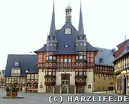 Das Rathaus in Wernigerode