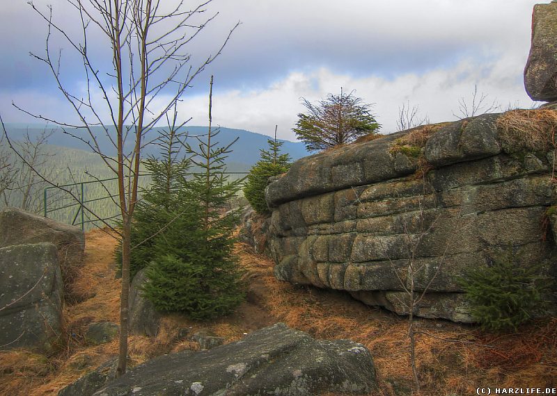 Felsen an den Kästeklippen