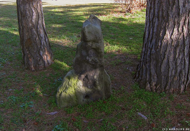 Der Menhir in Blankenburg