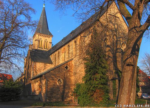 Die St.-Sylvestri-Kirche in Wernigerode