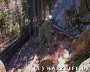 Im Okertal - Blick von der Adlerklippe