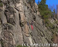 Marienwand mit Bergsteigern