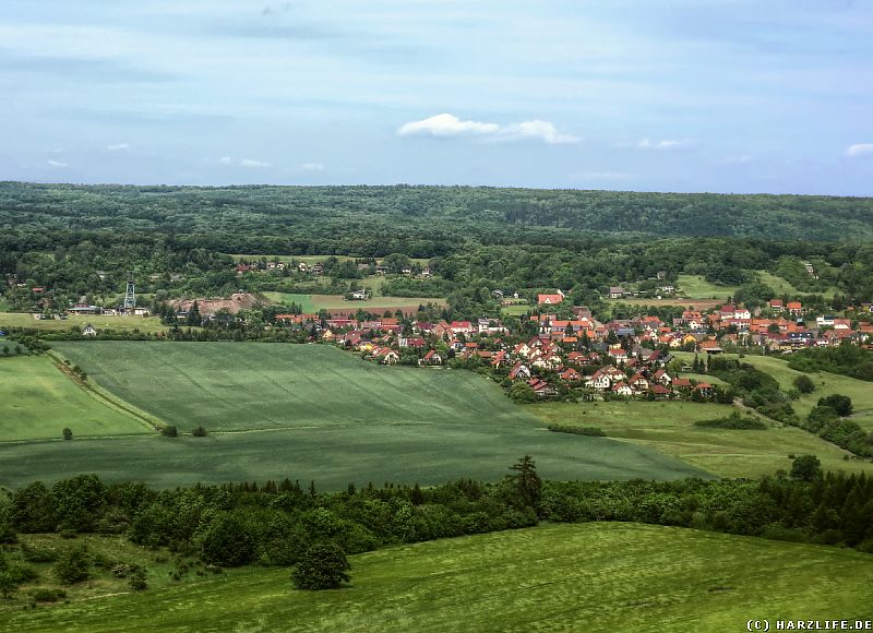 Aussicht von der Hohen Linde auf Wettelrode