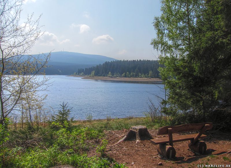 Brockenblick vom Eckerstausee