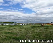 Flugzeuge beim Flugplatzfest