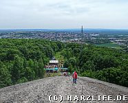 Aussicht auf Sangerhausen