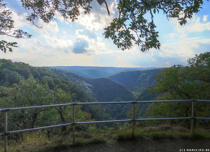 Bodetalblick (Kaiserblick) nahe der Prinzensicht